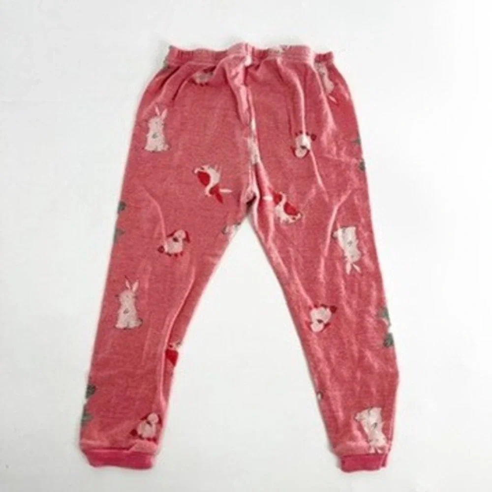 Just One You Carter's Pink Bunny Rabbit Pajama Set Kids‎ 2T Cotton